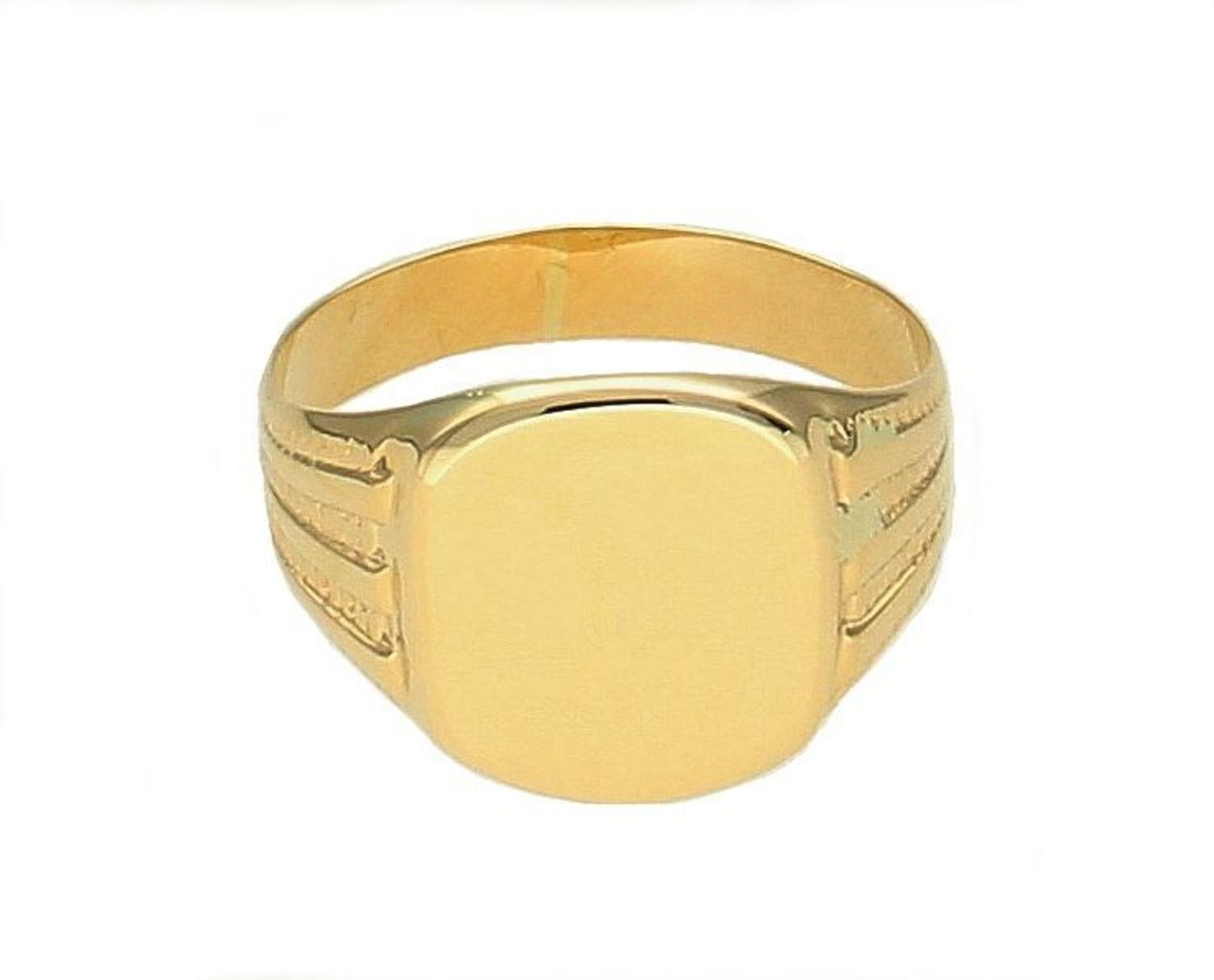 Złoty sygnet męski 375 z grawerowanymi bokami SY 245 375. Złoty sygnet męski. Sygnet męski złoty. Pierścionek męski złoty sygnet. Sygnet złoty dla mężczyzny. Złota biżuteria męska. Idealny prezent dla mężczyzny (2).jpg